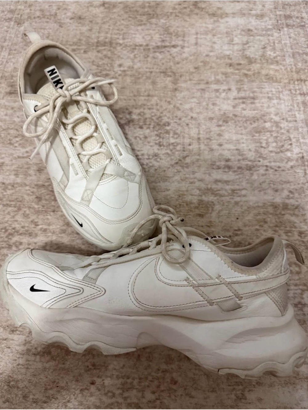 Nike Women’s Off-White Chunky Platform Sneakers